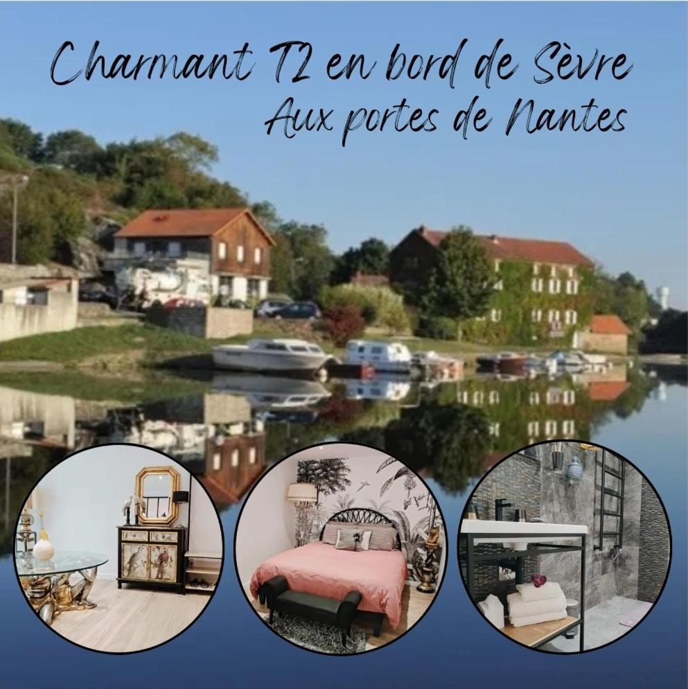 Charmant T2 , En Bord De Sevre Vertou Exterior photo